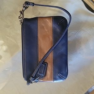 Coach Leather Wristlet